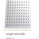 thumbnail image 1 of Bathroom Stainless Steel Shower Nozzle Large Water Outlet Sprinkler Universal Pressurized, 1 of 5