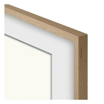 Samsung VGSCFA85TKBZA Customizable Bezel for the 2021 85" The Frame TV (Modern Teak)