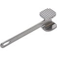 thumbnail image 1 of Ablandador de carne de aleación de aluminio, martillo con púas y martillo plano, mazo de Metal utilizado para carne, pollo, pescado, cerdo, buen agarre, plateado, 1 of 5