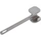 thumbnail image 1 of Ablandador de carne de aleación de aluminio, martillo con púas y martillo plano, mazo de Metal utilizado para carne, pollo, pescado, cerdo, buen agarre, plateado, 1 of 5