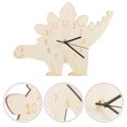 thumbnail image 3 of Bedroom Mute Clock Wall Mount Or Desktop Cartoon Clock Decorative Dinosaur Shaped Mechanical Clock, 3 of 8