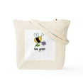 thumbnail image 2 of CafePress - Bee Green Tote Bag - Unisex Canvas Tote Bag, Beige, 1-Piece, 2 of 9
