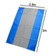 thumbnail image 2 of Esterilla de playa para exteriores, impermeable, ligera, plegable, portátil, de bolsillo, para picnic, grande, compacta, antiarena, de secado rápido, con 4 esquinas, 2 of 5