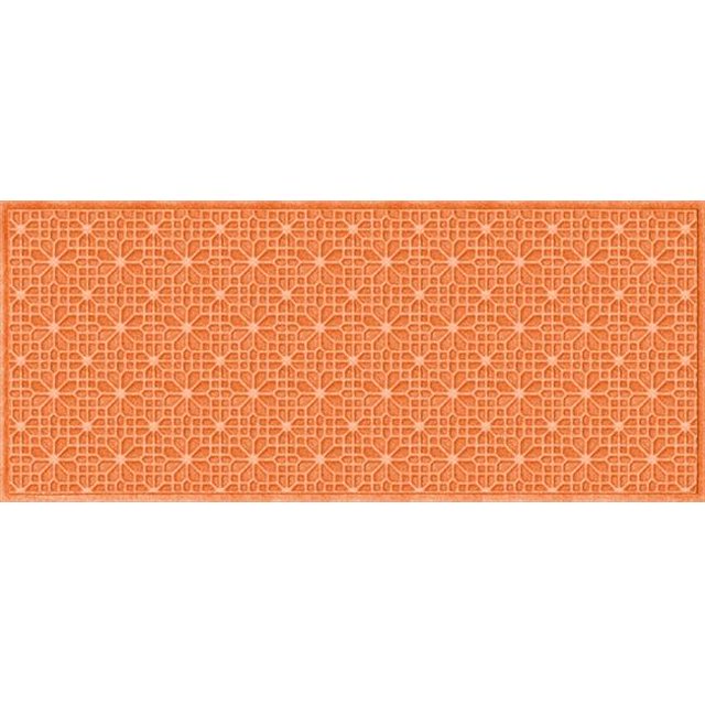 707670037 Water Guard Stained Glass Mat in Orange - 3 ft. x 7 ft.