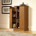 Sauder Orchard Hills Multimedia Storage Cabinet, Carolina Oak Finish ...