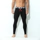thumbnail image 1 of Pantalones largos de algodón para hombre, calzoncillos blancos finos de otoño e invierno, pantalones cálidos, tendencia de moda ajustada en blanco y negro, 1 of 5