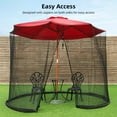 thumbnail image 2 of Mozzie Netting For Patio, Mozzie Netting Polyester Screen Mesh Net Mozzie Net Mozzie Netting Netting For Patio Table Umbrella For Outdoor Umbrellas and Patio Tables, 2 of 6