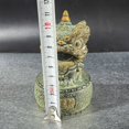 thumbnail image 4 of Antique Chinese style gilt brass tea pet, small ornament, desktop landscaping decoration, creative bronze lion., 4 of 4