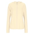 thumbnail image 5 of Garbnen M-4XL Sun Protection Jacket Women Long Sleeve Zip Up Hoodies Womens with Pockets Summer Camping Outdoor Sun Shirt Women with Thumb Holes Beige XXXL, 5 of 5