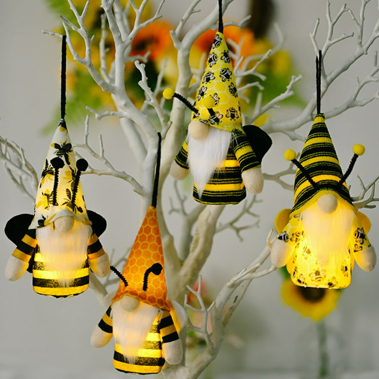 Dropship Bumble Bee Gnome Plush Mr And Mrs Honeybee Spring Gnomes Plushie  Ornaments to Sell Online at a Lower Price