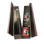 Pool Table 8 Feet Snooker complete with Accessories – Vintage Green with benches