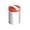 Orange, variant on Portable Car Ashtray , Premium Tall Cylinder with Metal Interior and Lid , Heat Resistant Zinc Alloy and Aluminum Finish , Vehicle Center Console Office Desktop and Home Smoking Accessory