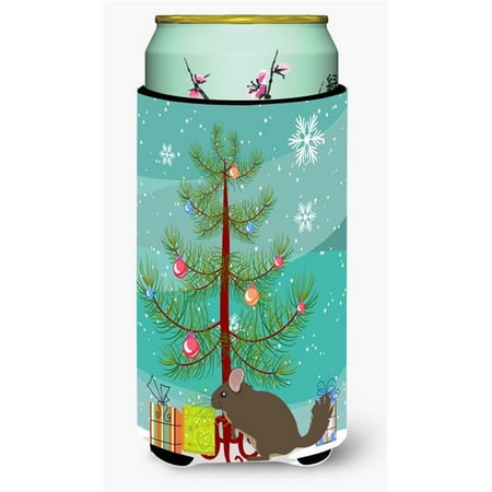 

Chinchilla Christmas Tall Boys Beverage Insulator Hugger