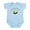 Sky Blue, variant on CafePress - Sushi Roll Infant Bodysuit - Baby Light Bodysuit, Size Newborn - 24 Months