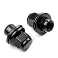 thumbnail image 3 of Krator 24pc Black 12x1.5 Wheel Lug Nuts 21mm Hex Mag Seat - Overall Length: 1.45", 3 of 3