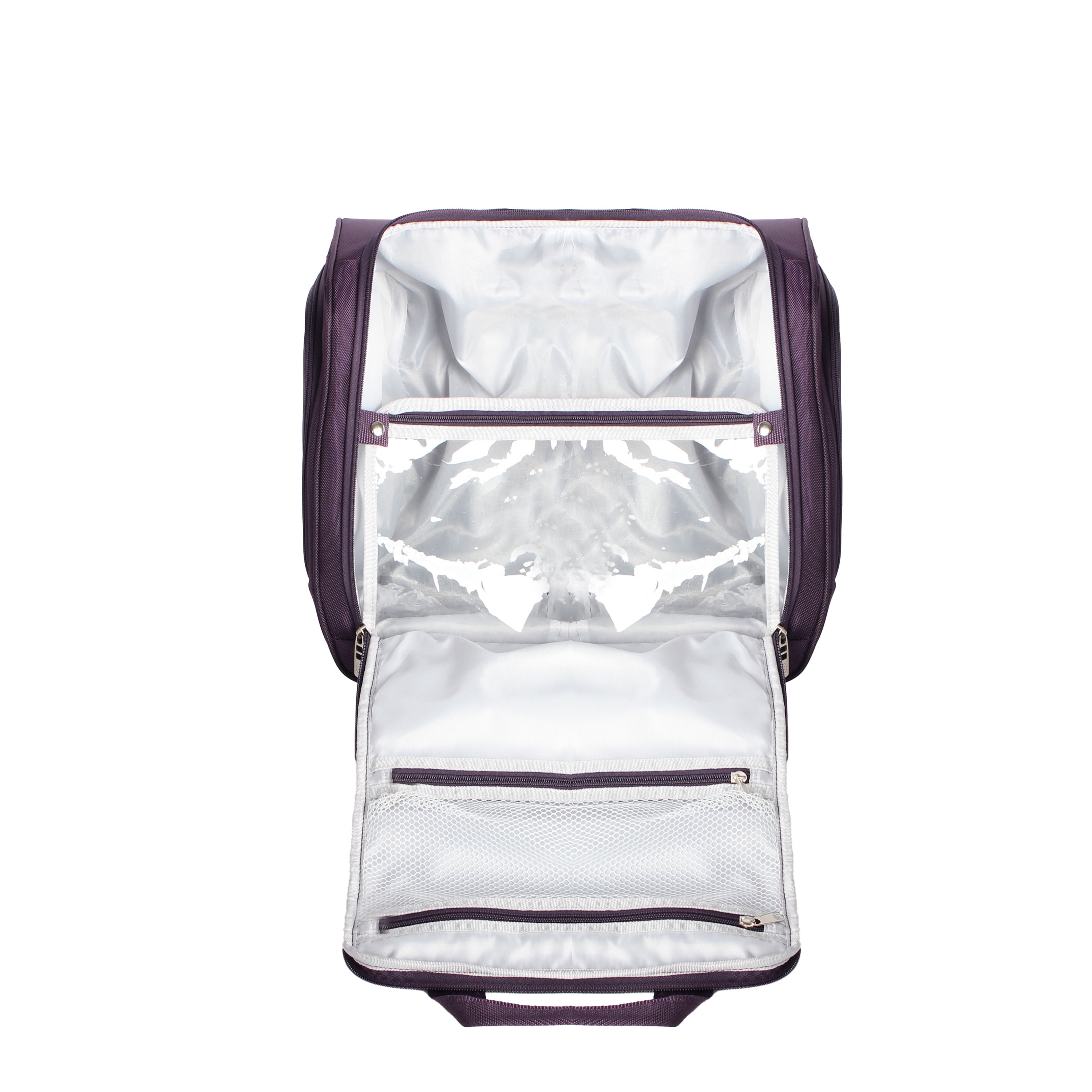 Protege, Arendale Soft Side 16” Under Seat Luggage, Purple