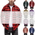 thumbnail image 3 of Boys Plaid Shirts Long Sleeve Button Down Flannel Shirt Casual Tops Comfy Lapel Checkered Shirt Tops For Kids,Flannel Shirt Boys 12-13 Years, 3 of 7