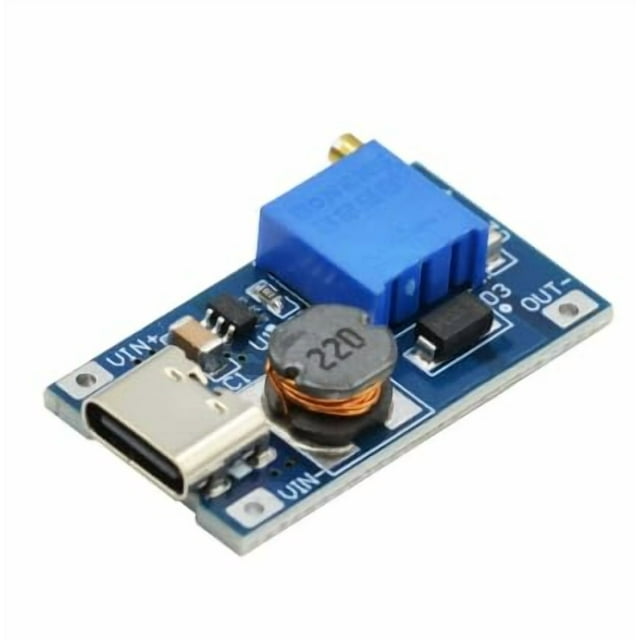 HUGFEGWE #fepart 5pcs/lot MT3608 2A Max DC-DC Step Up Power Module Booster Power Module for - (Color: Type-C) #fepart301345 CJB91-109210