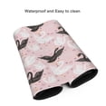 thumbnail image 4 of Hirioo Swan And Flowers2 for Mouse Pad ,Anti-Slip Base, Durable Stitched Edges, Perfect for Gaming, Office, and Home Use,16x35.5in, 4 of 9