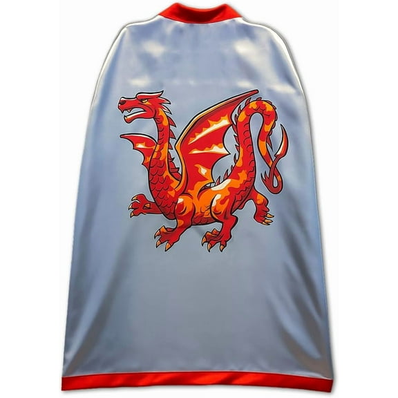 Liontouch - Amber Dragon Knight Cape | 3-8 Years - One Size | Dress Up & Costumes For Boys