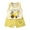 AB34 Light Yellow, variant on Tisuna Toddler Boys Girls Summer Outfits Cartoon Print Crew Neck Vest And Elastic Waist Shorts Set Breathable Soft Baby Kids 2 Pieces Casual Clothing Set Blue Size 18-24 Months