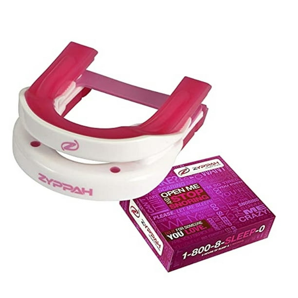 ZYPPAH PINK Anti Snoring Hybrid Oral Mouthguard Guaranteed to Stop
