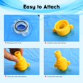 thumbnail image 4 of Large Inflatable Sprinkler Pool for    Playing Pad Swimming Pool Summer   for Outdoor Backyard  Fire Truck 71 Inch, 4 of 7
