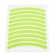 thumbnail image 4 of Pegatinas reflectantes para bicicleta de equilibrio para niños, calcomanías adhesivas para ruedas de bicicleta, tiras de seguridad, accesorios para bicicleta de equilibrio, amarillo fluorescente, 4 of 14