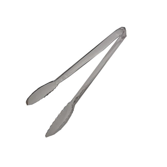 10 in. Clear SemiDisposable Tongs Pack of 72