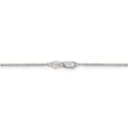 thumbnail image 4 of 925 Sterling Silver 1.4mm Polished Rolo Chain 18 Inch, 4 of 5