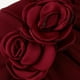 thumbnail image 4 of Elegante pañuelo para la cabeza para mujer, turbante musulmán doblado con flores, cáncer de quimio borgoña Zulema gorros de quimioterapia contra el cáncer, 4 of 8
