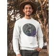 thumbnail image 2 of Skater Astronaut. Sweatshirt Men -Image by Shutterstock, Male 5X-Large, 2 of 4