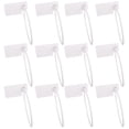 thumbnail image 7 of 100Pcs  Practical Disposable Cable Zip Ties Anti-theft Self-locking Tie For Clothes Suitcase Shoes Bag Label Tag,white, 7 of 7