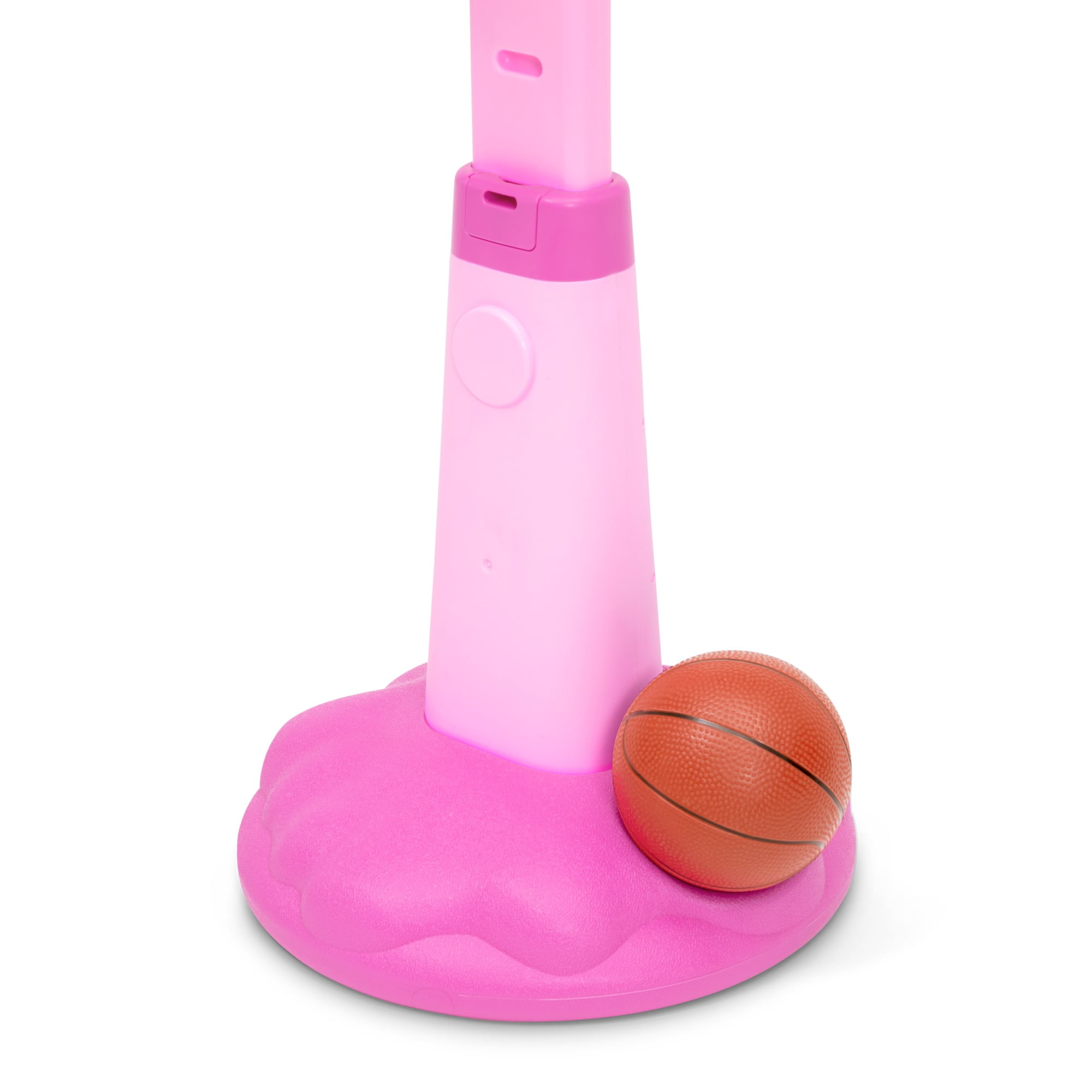 Minnie Mouse Plastic Basketball Set by Delta Children – Includes Basketball Hoop, 1 Basketball and Ball Pump