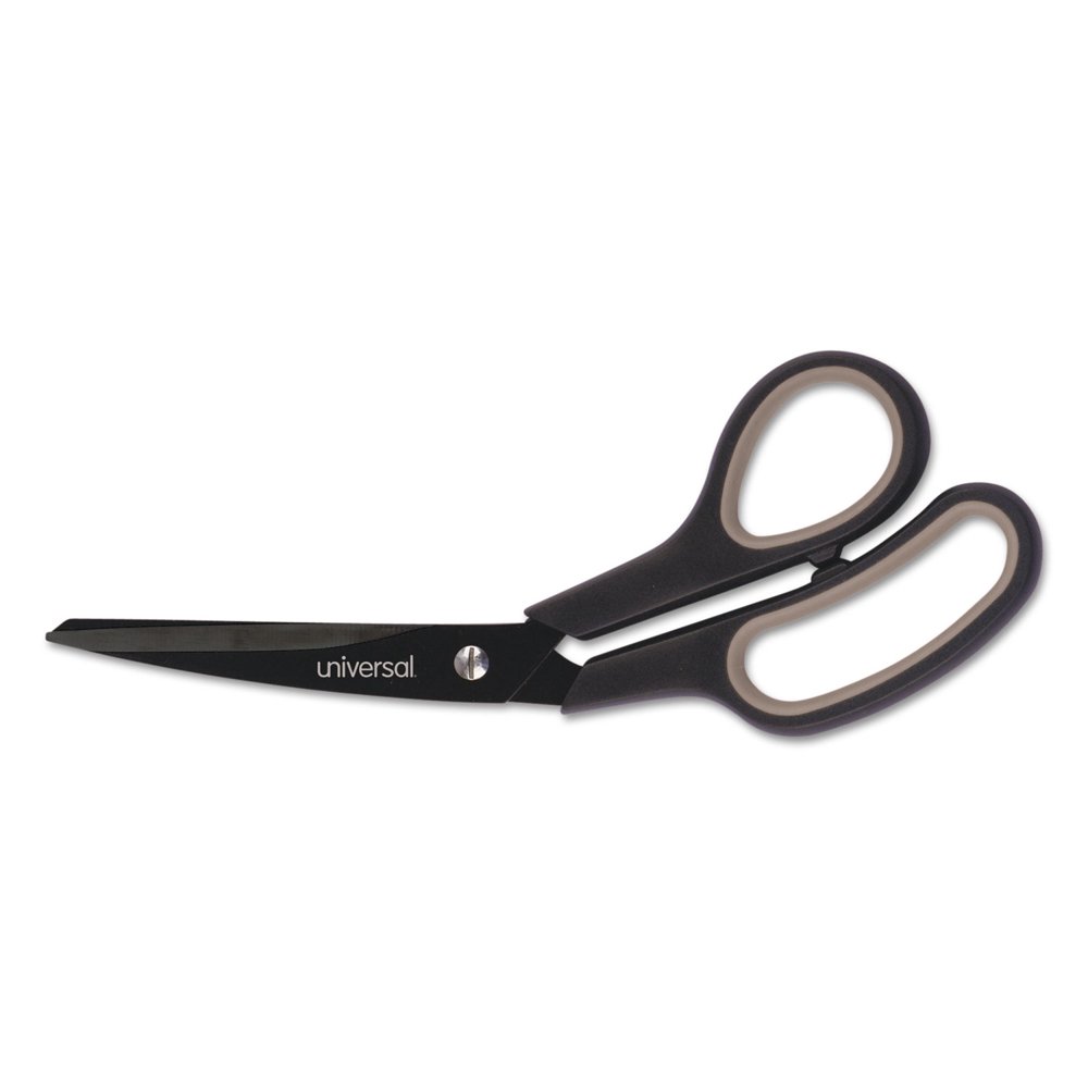Universal Industrial Carbon Blade Scissors, 8" Long, 3.5" Cut Length
