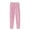 Pink, variant on Ruyang Girls Athletic Pants Boys Plain School Joggers Drawstring Pockets Thick Elastic Waist Sweatpants Fall Winter