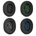 thumbnail image 2 of 1 Pair Elastic Soft Gauze Sponge Headphone Earpads Earmuffs Cover Cushion For Arctis (1/3/5/7 Pro Headset) Accessory Part, 2 of 7