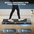 thumbnail image 6 of MaxKare Walking Pad Treadmill 4.7" Ultra-Thin, Underdesk Treadmill2.25HP, 3.8 MPH,  Remote Control, Compact Walking Pad for Home Office, 265 lbs, 6 of 8