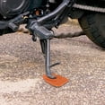thumbnail image 4 of 2pcs Motorcycle Kickstand Pad Stand Side Stand Extension Pad（Orange）, 4 of 5