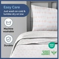 thumbnail image 6 of CGK Linens 4-Piece Cute & Cozy Kids Sheet Set - Full Size Kids Bedding With Vibrant Designs For Boys, Girls, Teens, Toddler, Dots Pink, 6 of 7