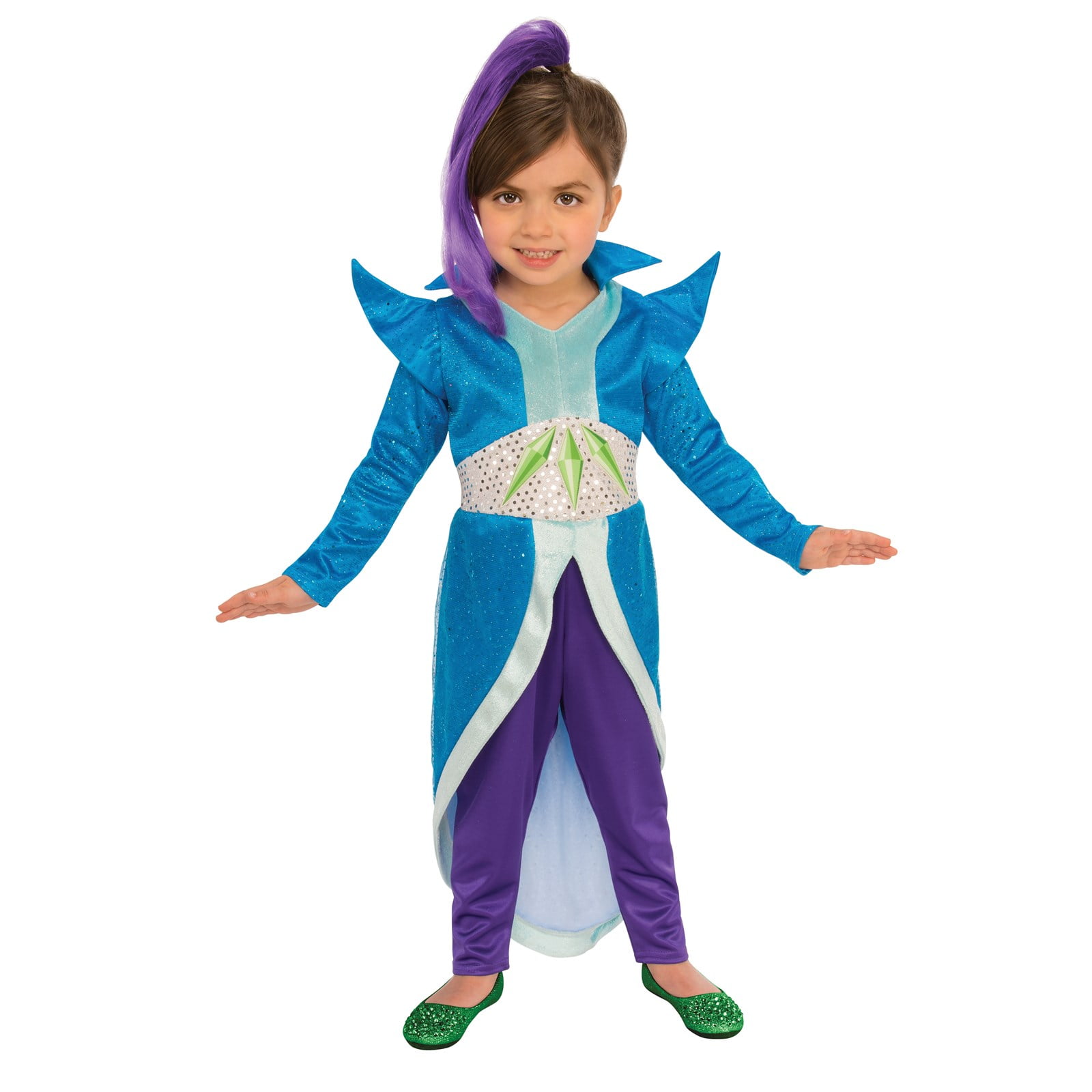 Rubies Shimmer and Shine Deluxe GENIE Child Costume 3T-4T 