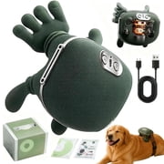Pet Calming Massager, Dog Massager with Hands, Pet Massage Tool Electric Pet Massagers for Dogs and Cats with Heat Speed Adjustment - Green