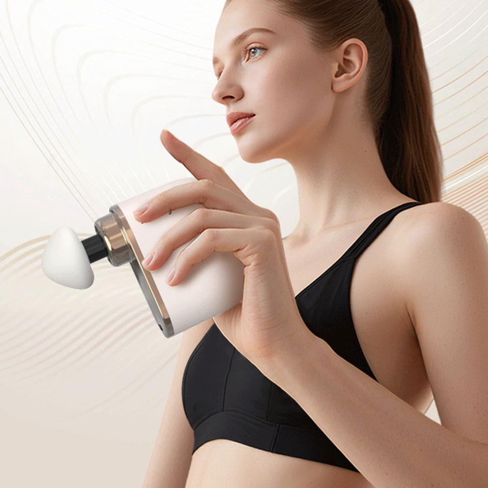Mini Massage Gun, 650mAh Portable Handheld Percussion Massager with 60 Minute Battery Life, Deep Tissue Muscle Relaxation Device for Post Workout, Office and Travel