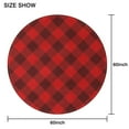 thumbnail image 6 of Christmas Round Tablecloth 60x60in(153x153cm) – Waterproof Polyester Table Cover with Full Print Design, Wrinkle Resistant & Washable for Kitchen Dining Party Decor, 6 of 6