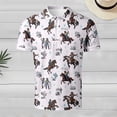 thumbnail image 2 of Men's Golf Polo Shirts Short Sleeve Performance Moisture Wicking Quick Dry Golf Polo Shirts for Men, 2 of 3