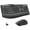 Gray and Blue Characters, variant on RECCAZR Ergonomic Wireless Keyboard and Mouse Combo, Leather Cushioned Palm Rest, Wave Keys, 3-Level DPI Adjustable Wireless Ergonomic Mouse for Windows, Mac OS Desktop/Laptop/PC(Black)
