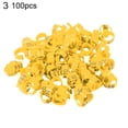 thumbnail image 2 of Xinyolin 100Pcs 001-100 Numbered Poultry Chickens Ducks Leg Bands Rings Birds Tools, 2 of 8