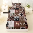 thumbnail image 3 of Erosebridal Jungle Deer Mallard Twin Sheet Sets,Rustic Farmhouse Camouflage Bedding For Teens Boy 3-Piece, 3 of 6