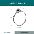 thumbnail image 3 of Peerless PA347 Precept Towel Ring, Polished Chrome, 3 of 8