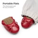 thumbnail image 2 of Zapatos Bailarinas para Niñas DREAM PAIRS Mary Janes Rojos Talla 12, 2 of 6